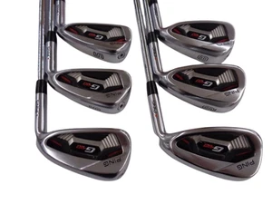 PING G410 Iron Set 6pcs 5-9 W NSPRO Zelos 6 Flex Unknown Orange Dot From Japan - Picture 1 of 6