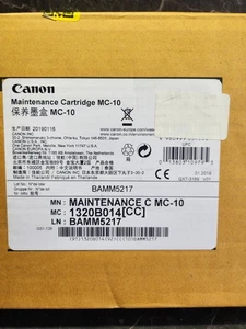 CARTUCCIA MANUTENZIONE NUOVA OEM ORIGINALE CANON MC-10 iPF 650 655 750 755 - Foto 1 di 2