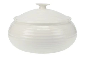Sophie Conran for Portmeirion - White - Casserole Dish + Lid - 226553G - Picture 1 of 2