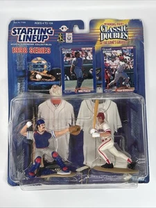 MIKE PIAZZA / IVAN RODRIGUEZ MLB Starting Lineup SLU 1998 Classic Doubles Figure - Picture 1 of 6