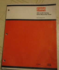 Case 400 500 series semi mounted plow  Parts Catalog Manual Original! - Picture 1 of 3