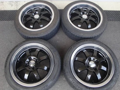 Mugen Wheels 15 inch 6J +45 PCD100 4H No tires set of 4 Used - Image 1 of 4