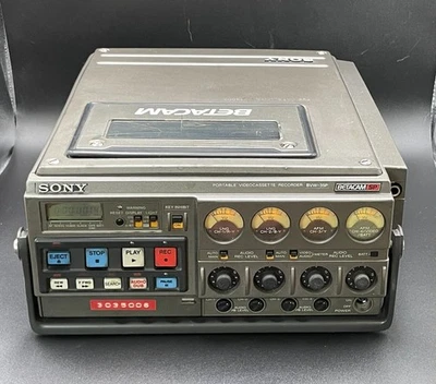 SONY BVW-35P Portable Vidéocassette Recorder Betacam SP / Manual x 2 / Bag - Bild 1 von 4
