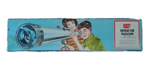 Vintage Sears Refractor Telescope Model 64119 60mm With Origianl Box - Picture 1 of 15