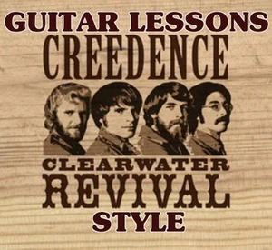 Creedence Clearwater Revival Style Guitar Lessons CCR ! Proud Mary, Lodi, MORE! - Picture 1 of 3