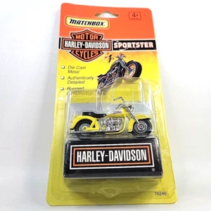 Matchbox Harley-Davidson Motorcycle Electra Glide Model Sportster DieCast Toy - Picture 1 of 7