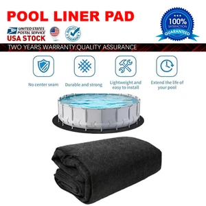 MGT Heavy Duty Round Pool Liner Pad For Above Ground Pools or Picnic mat - Picture 1 of 10