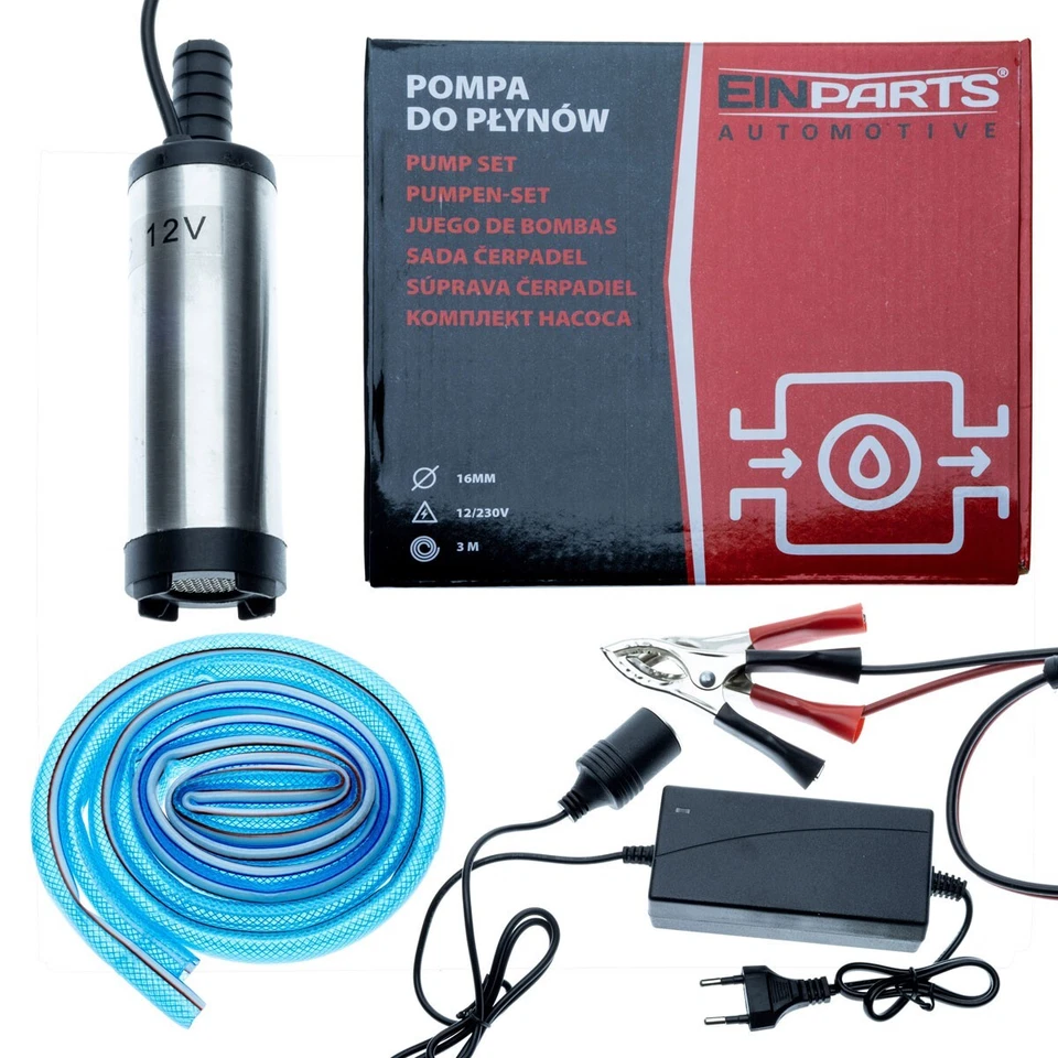 Minipumpe 12l/min Tauchpumpe Wasserpumpe Diesel Pumpe Drucktauchpumpe Ölpumpe