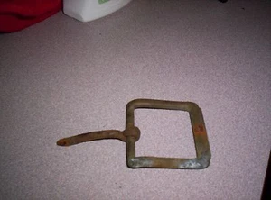 single prong eckige Gürtelschnalle - Bild 1 von 1