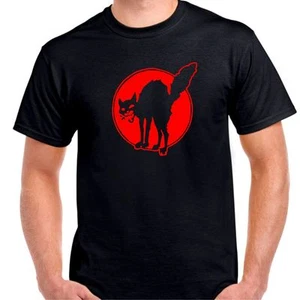 T-Shirt Anarchist Anarchist Anonymer Protest T-Shirt Angstkatze - Bild 1 von 1