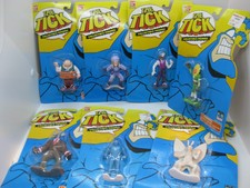 Lot of 7 The Tick Figures Ban Dai El Seed, Sewer Urchin, Chairface, Arthur MORE
