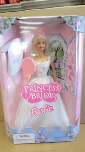 MATTEL 50603 PRINCESS BRIDE BARBIE WITH MAGIC MIRROR NEW - Picture 1 of 5