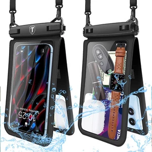 Double Detachable Waterproof Phone Pouch Dry Bag Case Cover for iPhone/Samsung - Picture 1 of 51