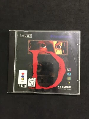 D HORROR GAME PANASONIC 3DO AMERICANO NTSC USA USATO - Immagine 1 di 4