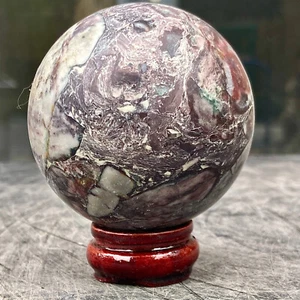 400G Natural crystal ball, quartz yellow crystal ball, mineral meditation - Picture 1 of 12