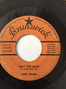 Jackie Wilson - Am I The Man / Alone At Last - M- - Picture 1 of 2