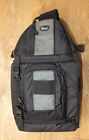 LowePro SlingShot 202 AW Cross Body Camera Backpack Bag BLACK RAIN COVER NEW
