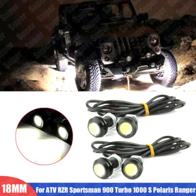 LED Back-up Reverse Light For ATV RZR Sportsman 900 Turbo 1000 S Polaris Ranger — 第 1/4 张图片