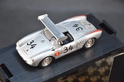 PORSCHE 550 RS 1000KM NURBURGRING 1956 R236 SCALA 1/43 BRUMM MADE IN ITALY - Immagine 1 di 3