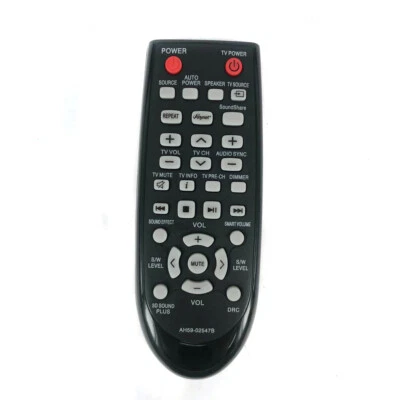 New Replace AH59-02547B For Samsung Sound Bar Remote Control HW-F450 PS-WF450 - Image 1 of 4