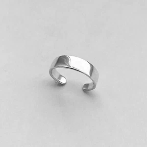 Regalo de Año Nuevo para Mujer Anillo de Puntera Ajustable Metal Sólido Plata de Ley 925 - Imagen 1 de 6