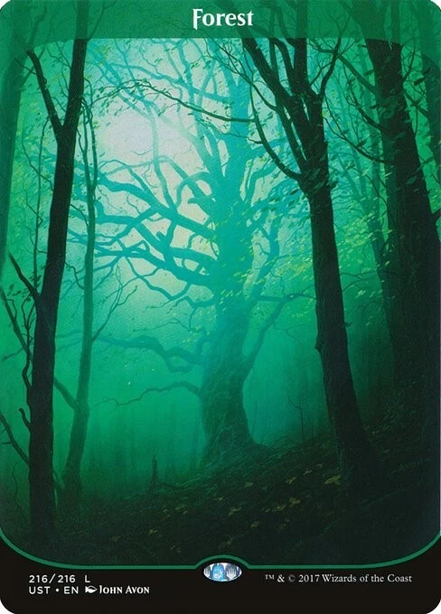 MTG - FOREST - Unstable (C) - Image 1 of 1