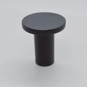 Botones negros mate manija de muebles cajón botón de muebles mango de cajón manijas de muebles - Imagen 1 de 4