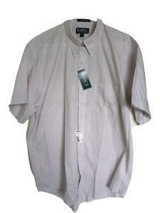 Basics by CroftBarrow Men's Striped Dress Shirt Size Neck 17 1/2 NEW - Picture 1 of 3