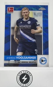 Andreas Voglsammer 2020-21 Topps Chrome Bundesliga Blue Wave Refractor /150 - Picture 1 of 2