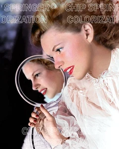 JUDY GARLAND Presenting Lily Mars w/ Mirror | 8x10 COLOR Photo by CHIP SPRINGER - Picture 1 of 1