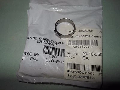 NOS OEM Can-Am Oetiker Crimp Clamp Bride Serrage Qty.1 # 293650012 - Image 1 of 3