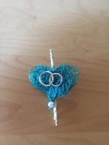 Hochzeitsanstecker Blütenanstecker Hochzeit Anstecker Brautschmuck Blumenschmuck - Bild 1 von 1