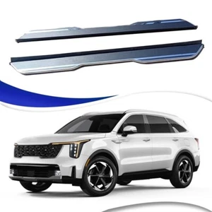 Running Board fits for KIA Sorento 2021-2025 Side Steps Nerf Bars Pedal Aluminum - Picture 1 of 7