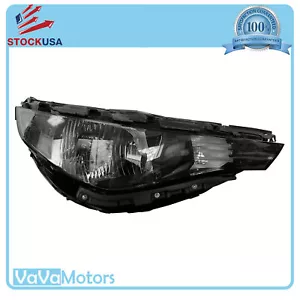 Fits 2023 2024 Kia Soul S LX EX Halogen Headlight Chrome Crystal Right Passenger - Picture 1 of 5