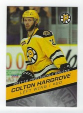 2017-18 Providence Bruins (AHL) Colton Hargrove (HC Bolzano)