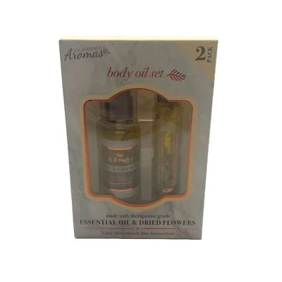 Rollo de aceite esencial Goldessence Aromas y botella bomba set de regalo jazmín y manzanilla Foto 1 de 4