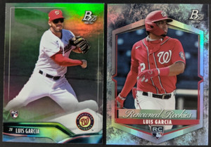 Luis Garcia 2021 Bowman Platinum Renowned Rookies RR-11 Baseball MLB Card 17 RC