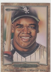 1998 Frank Thomas Donruss DIAMOND KINGS PROMO SAMPLE #20 - White Sox