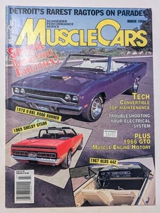 MuscleCars Vol. 9 #2 - March 1991 - Special Convertible Edition! Bagged/Boarded - Bild 1 von 21