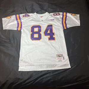 100% Authentic Randy Moss 1998 Vikings Mitchell & Ness Jersey Size 44L Mens - Picture 1 of 13