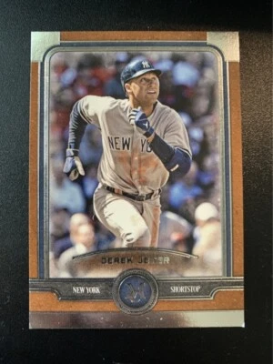 2019 Topps Museum Collection Copper #65 Derek Jeter NY Yankees - Image 1 of 2