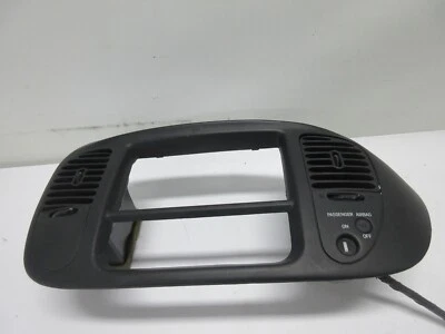 Ford F-150 98-03 4x2 4x4 Harley Davidson negro radio bisel tablero embellecedor envolvente Foto 1 de 4