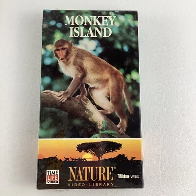 Time Life Video Monkey Island VHS Tape Nature Library Series New Vintage 1991 - Image 1 of 4