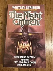 The Night Church by Whitley Strieber 1984 UK Panther 1st/1st PBO Vintage Horror - Imagen 1 de 7