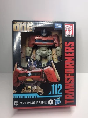 Figura de acción Transformers Studio Series Optimus Prime 112 Deluxe Class Hasbro Foto 1 de 3