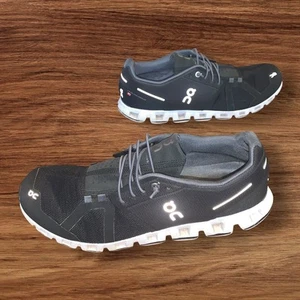 On Cloud 5 Black Mens Size 11.5 Sneakers Running Running Comfort Shoes Excellent - Picture 1 of 9
