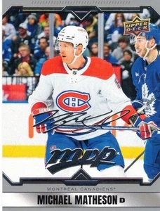 2024 - 25 MVP SILVER SCRIPT #56 MICHAEL MATHESON - Picture 1 of 1
