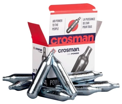 Crosman Powerlet CO2 Cartridges 12-gram 15-Count - Image 1 of 4