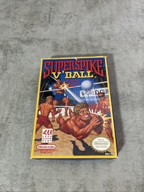 Super Spike V'Ball Nintendo Entertainment  System NES Complete CIB Manual Insert