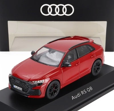 MODELLINO AUTO STATICO DIECAST NOREV AUDI RS Q8 2024 ROSSO MODELLISMO SCALA 1/43 - Immagine 1 di 4